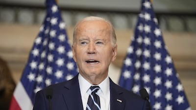 US President Joe Biden wrote a letter to Congress condemning violence by Israeli settlers in the occupied West Bank. AP