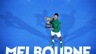 Novak Djokovic. Getty Images