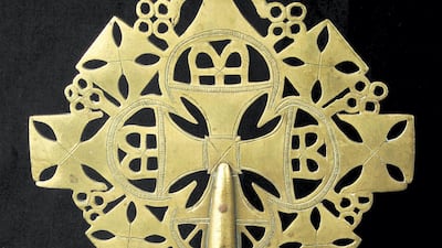 Processional Cross, Ethiopia, 19th century. © Trustees of the British Museum