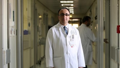 Dr Taisser Atrak, a recipient of the Abu Dhabi Awards, says it has helped him to raise awareness about child safety. Pawan Singh / The National