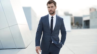 Chris Hemsworth is the new face of Boss Bottled.