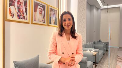 Noor bint Ali Alkhulaif, chief executive of Bahrain’s Economic Development Board. Aarti Nagraj / The National