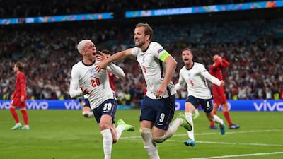 Harry Kane 8 - Early bending ball across goal towards Sterling as England flew out of the blocks. Shot over after 14 as England kept coming at the Danes. Otherwise frequently dropped deep and allowed runners to attack channels. Did that for the equaliser. Held ball up well; won free-kicks England needed more quality in final third, but Kane gave it in the end. Took controversial penalty poorly. Saved. Swept equaliser in. Ecstasy. Incredible drama.