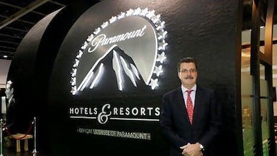 Thomas van Vliet, the chief executive of Paramount Hotels and Resorts, says the group hopes to sign its first deal soon. Jeffrey E Biteng / The National