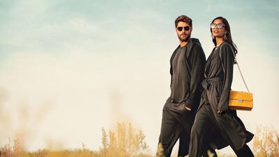 Etihad loungewear by Emirati label A Friend of Mine by Expoze 