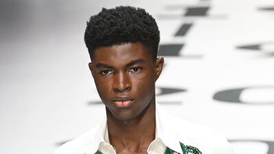 For spring/summer 2023, Dolce & Gabbana revisits its extensive archive. Photo: EPA