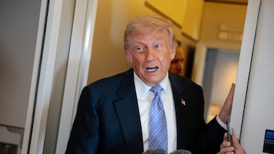 US President Donald Trump said the delay would allow for “serious negotiations” to take place. Reuters