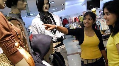 With the appetite for western-style outfits growing in India, the market looks promising. Abhijit Bhatlekar / Bloomberg News