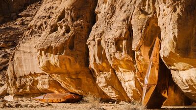 'Measuring the Physicality of the Void' by Shaikha Al Mazrou, 2022. Photo: Desert X Alula