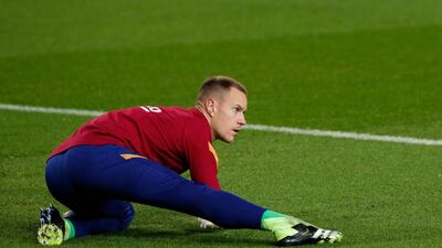 BARCELONA RATINGS: Marc-Andre ter Stegen, 7 – He may well be having his busiest season in a Barcelona shirt and he produced a couple of smart saves to thwart Jorge de Frutos from point-blank range with a sweeping right arm, before clinging onto a last-gasp effort from Son. Reuters