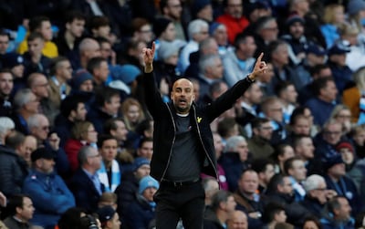 Pep Guardiola is pleased with how the season has panned out for Manchester City so far. Lee Smith / Reuters