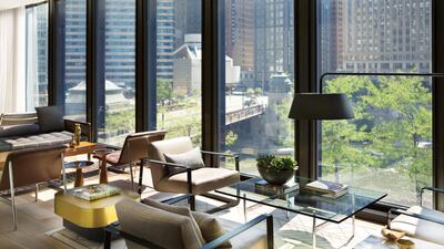 The lounge at Travelle.