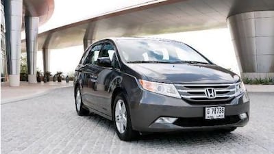 The Odyssey can comfortably seat eight adults.