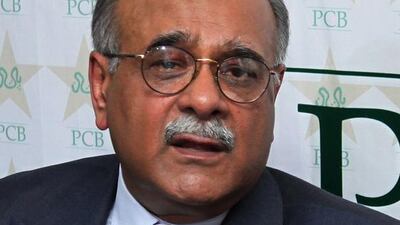Former Pakistan Cricket Board (PCB) chairman Najam Sethi wants the top spot back. AFP PHOTO/Arif ALI
