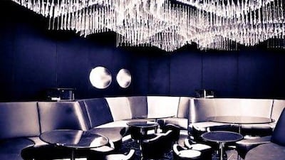 The Chameleon Club was opened last month at the Byblos Hotel in Dubai's Tecom free zone. Courtesy Chameleon Club