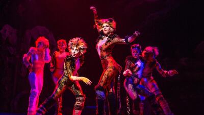 Cats, the musical by Andrew Lloyd Webber. AP