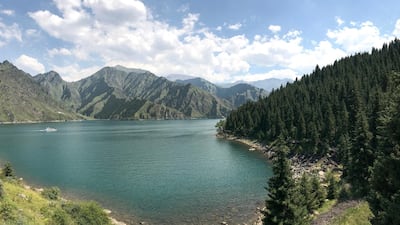 Tian Shan Lake in Urumqi. Courtesy Getty Images