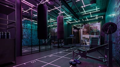 The gymnasium. Photo: Draper London / SHH