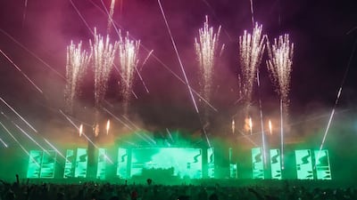 Explosive sets are a feature of Soundstorm festival