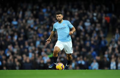 Manchester City's Sergio Aguero. AP Photo