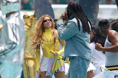 While Shakira and Burna Boy's performance gripped the crowd at moments, the overall ceremony in Mexico fell flat. EPA