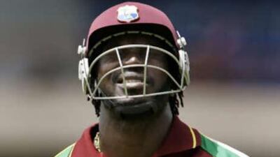 Chris Gayle's 92 was in vain for the West Indies.