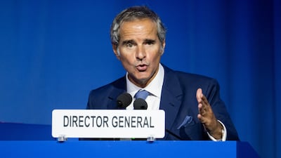 Rafael Grossi, director general of the IAEA, said the UN was going through a 'crisis of confidence'. Getty Images