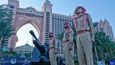 Dubai Police recently announced the locations of Eid Al Fitr cannon in five different areas across the emirate of Dubai, which can be viewed only on TV. Wam