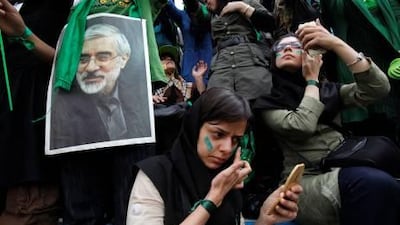 The 'Green Movement', supporters of the defeated presidential election candidate Mirhossein Mousavi, is still capable of putting protesters on the street.