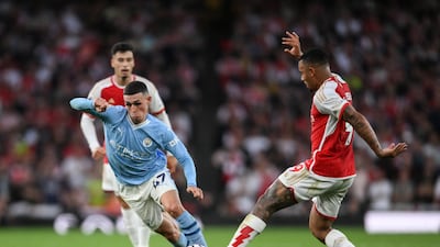 A busy afternoon for Foden as he tried to make things happen in the final third. Rice paid close attention to him all game. EPA