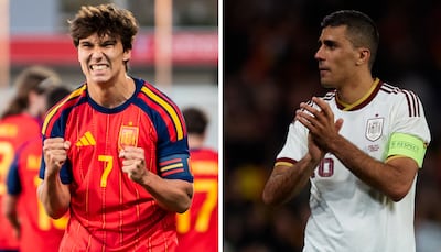 Spain's World Cup colours. Getty Images
