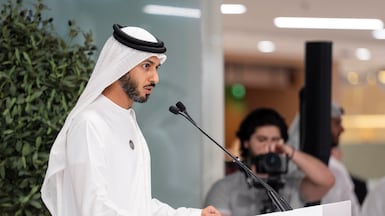 Sheikh Zayed bin Hamad bin Hamdan, chairman of the National Drug Enforcement Authority. Photo: National Drug Enforcement Authority