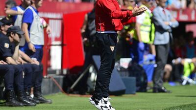 Sevilla manager Jorge Sampaoli. Cristina Quicler / AFP
