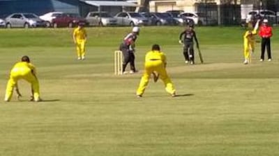 Playing Western Australia, UAE batsmen listed the need to have big partnerships as part of their learning experience. Sarah-Jane Aston for The National