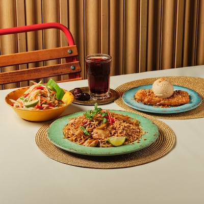 Tuck into a set menu of Thai classics for iftar. Photo: Rosa's Thai