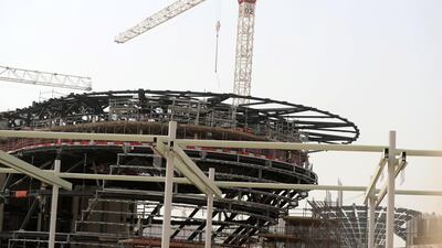 The Mobility Pavilion. Expo 2020 Dubai. Chris Whiteoak / The National