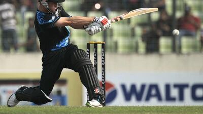 Colin Munro led all batsmen on Wednesday with 73 from 39 balls against Bangladesh. AM Ahad / AP