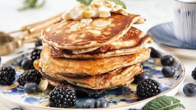 Buckwheat pancakes by Lama Jammal, founder of Mamalu Kitchen