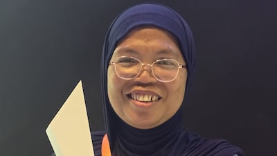 Winner Sulin Hasan, 44, from Indonesia, said she is treated as family by her employers. Photo: Salam Al Amir