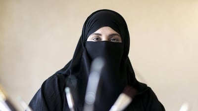 Children's author, Maitha Al Khayat. Reem Mohammed / The National