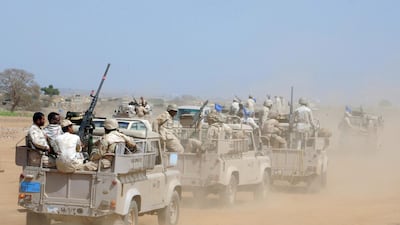 Saudi soldiers deploy near the border with Yemen in 2009. AFP