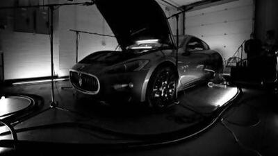 Howie B's Seven Notes project aims to turn the Maserati's unique engine sounds into music tracks. Photo courtesy of Maserati and Bowers & Wilkins