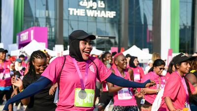 Participants dance at the event.