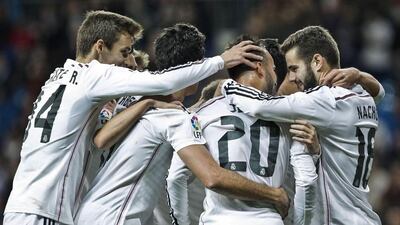 Real Madrid are on a rich vein of form. EPA