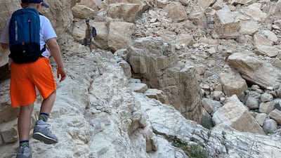 Of all the emirates, Finlay’s favourite hike was in Ras Al Khaimah.