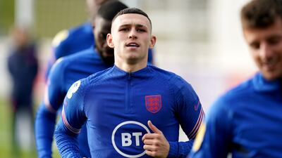 England's Phil Foden. PA