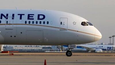 Despite the grounding of the Dreamliner, Boeing said it was confident the 787 was safe and it stood by the plane's integrity. Above, a United Airlines Dreamliner taxis after landing in Narita, Japan. Toru Hanai / Reuters