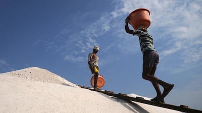 Over 3,000 acres of salt pan lands in Mumbai could be freed up for development to provide housing for squatters. As land prices in Mumbai go up, more and more heads are turning to salt pans, which are being viewed by developers and builders as the answer to the city’s housing problems. Indranil Mukherjee / AFP