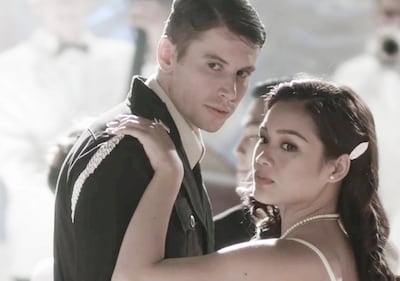 Kate Alejandrino, right, stars as Maria Aurora “Baby” Quezon. Courtesy Film Freeway