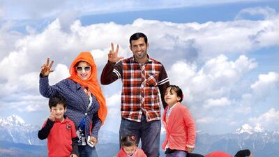 Khaled, a policeman, and his wife Mariam, a housewife, come from Dubai and, along with their four children Sumayah, Hamda, Abaid and Rashed.